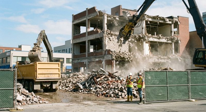 Commercial Property Demolition in Katy, TX