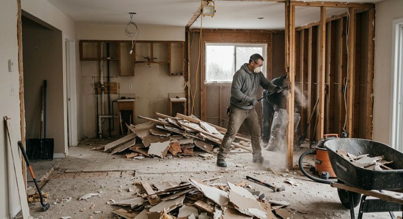 Hearth Demolition in Bergen County, NJ