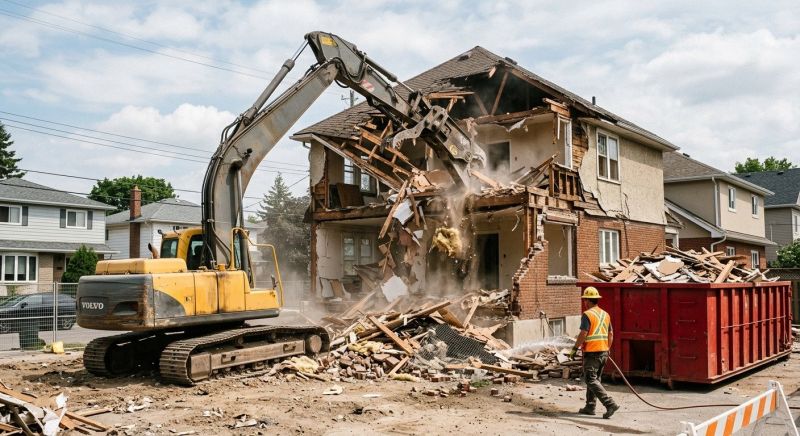House Demolition Service in Essex County, NJ