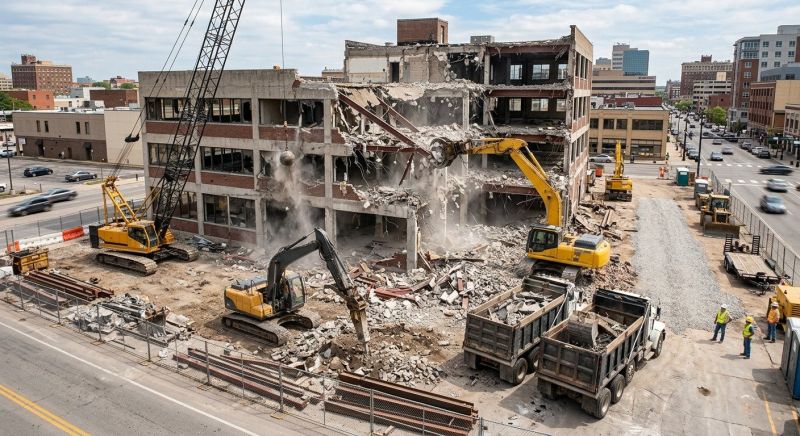 Office Demolition in Sacramento, CA