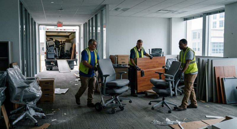 Office Furniture Removal in Sacramento, CA