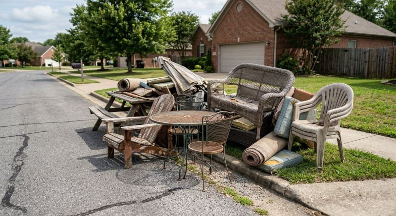 Outdoor Furniture Disposal in Madison, WI