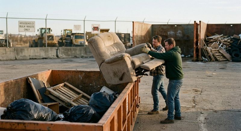 Outdoor Furniture Disposal in Auburn, CA