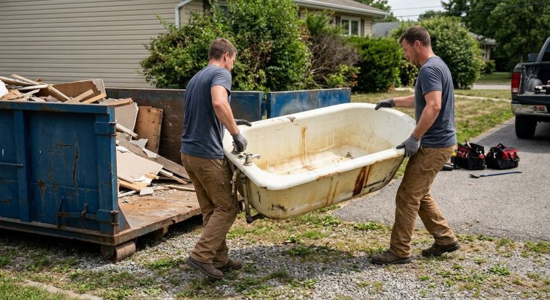 Tub Disposal in Sacramento, CA